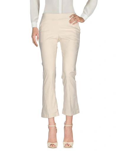 Liviana Conti Casual Pants In Light Grey