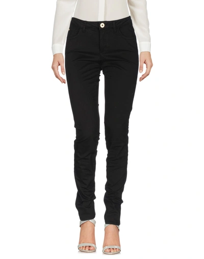 Trussardi Jeans Pants In Black