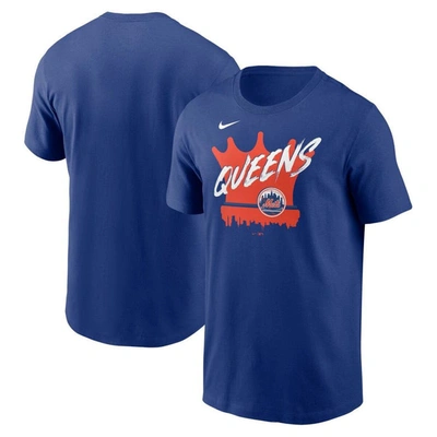 Nike Royal New York Mets Queens Local Team T-shirt