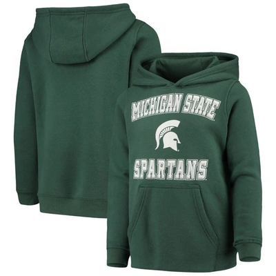 Outerstuff Kids' Youth Green Michigan State Spartans Big Bevel Pullover Hoodie