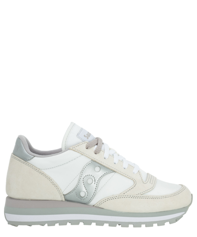 Saucony Jazz Triple Leather Sneakers In White