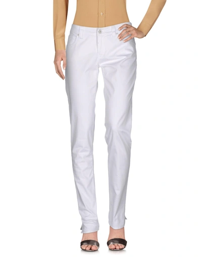 Armani Jeans Pants In White