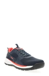 Propét Visper Sneaker In Navy/ Melon