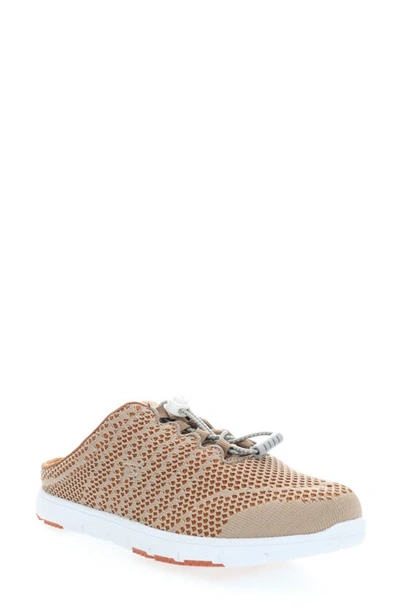 Propét Travelwalker Slip-on Sneaker In Taupe/ Sienna