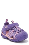 Harper Canyon Kids' Aster Water Sandal In Purple