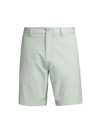 Vineyard Vines Otg Regular Fit 9 Inch Cotton Shorts In Frosted Sage