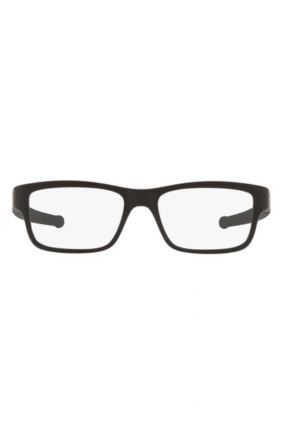 Oakley Kids' Marshal™ Xs 47mm Rectangular Optical Glasses In Black