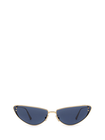 Dior Eyewear Butterfly Frame Sunglasses In Gold