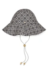Tory Burch Jacquard Monogram Bucket Hat In Multi