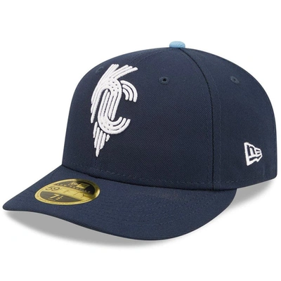 New Era Navy Kansas City Royals 2022 City Connect Low Profile 59fifty Fitted Hat