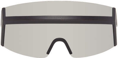 Mykita Satori Mask-frame Sunglasses In Md35-slate Grey
