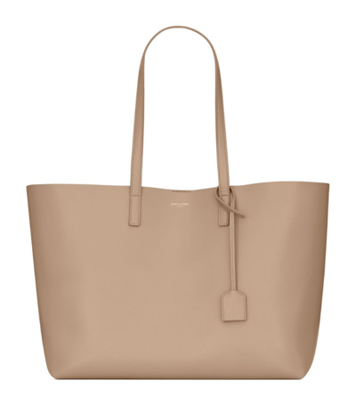 Saint Laurent Beige East West Shopping Tote