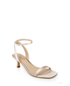 Jewel Badgley Mischka Women's Charisma Ii Evening Sandals Women's Shoes In Champagne Satin