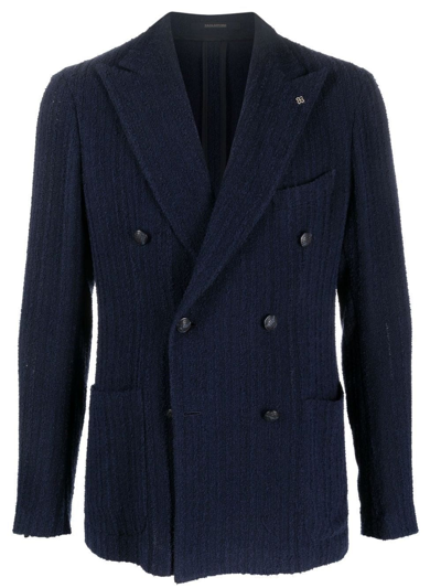 Tagliatore Montecarlo Blazer Jacket In Blue