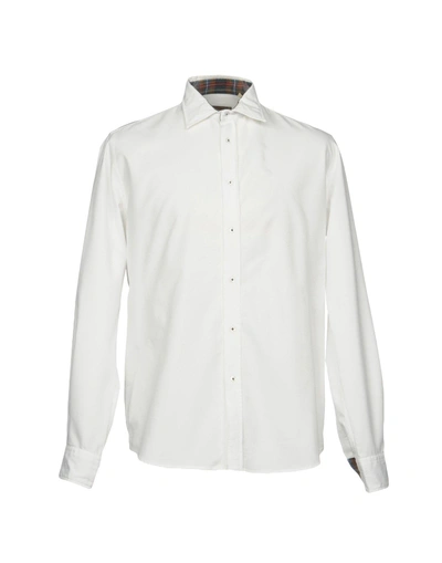 Altea Solid Color Shirt In White