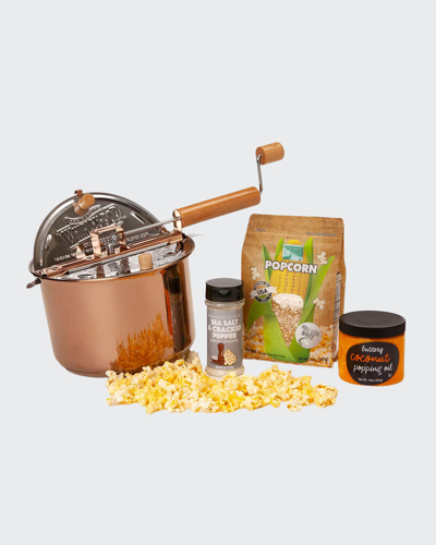 Wabash Valley Farms Copper-plated Whirley-pop & Hull-less Butter Popcorn Collection