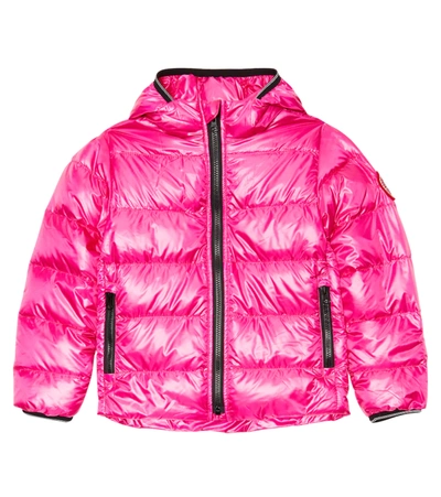 Canada Goose Kids' Crofton Artic Tech Nylon Down Jacket In Pink