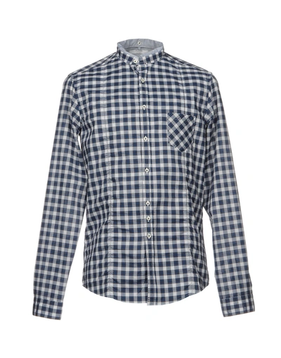 Aglini Shirts In Blue