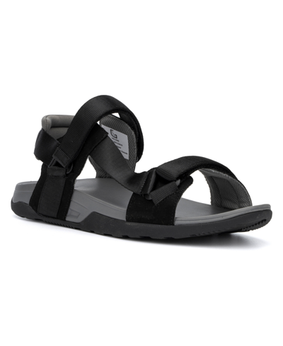 Hybrid Green Label Men's Valley Sandals In Black