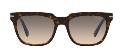 Prada Eyewear Square Frame Sunglasses In Blue