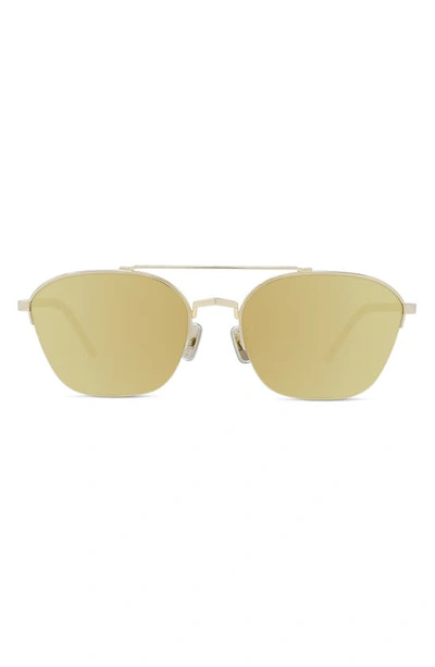 Givenchy 57mm Aviator Sunglasses In Gold