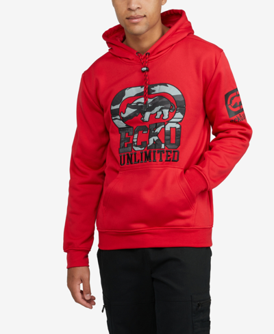 Ecko Unltd Men's Big And Tall Highpoint Hoodie In Red