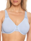 Wacoal Soft Embrace Seamless Lace Bra 851211 In Chambray Blue