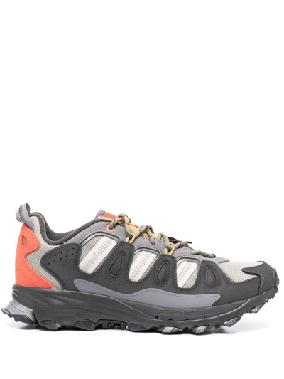 Adidas Originals Colour-block Panelled Sneakers In Grey Three/sesame/orange
