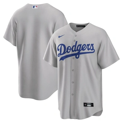 Nike Gray Los Angeles Dodgers Alternate Replica Team Jersey