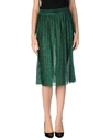 Marco Bologna 3/4 Length Skirts In Green