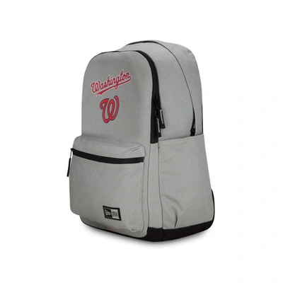 New Era Washington Nationals Throwback Backpack In Grey