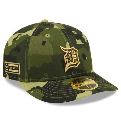 New Era Camo Detroit Tigers 2022 Armed Forces Day On-field Low Profile 59fifty