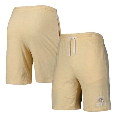 Colosseum Gold Georgia Tech Yellow Jackets Thunder Slub Shorts