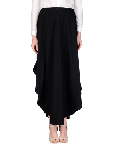 Mm6 Maison Margiela 3/4 Length Skirts In Black