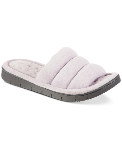 Isotoner Signature Women's Recycled Microterry Aster Slide In Ewe