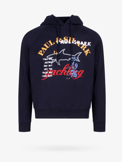 Paul & Shark Sweatshirt In Blue