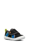 Bogs Kids' Toddler And Little Boys Kicker Hook And Loop Shoe In Black Multi
