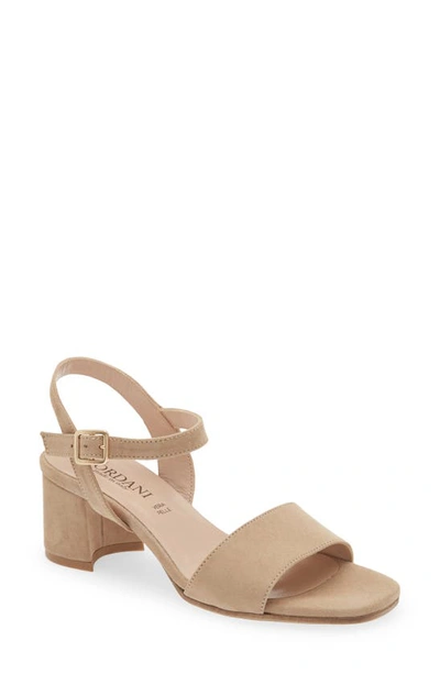 Cordani Irisse Block Heel Sandal In Corda Suede