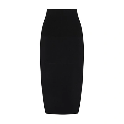 Victoria Beckham Vb Body Pencil Maxi Skirt In Black