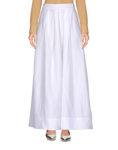 Mantù Maxi Skirts In White
