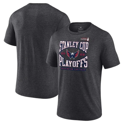 Fanatics Branded Charcoal Washington Capitals 2022 Stanley Cup Playoffs Wraparound T-shirt