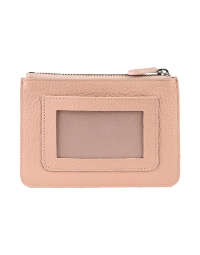 Cambridge Satchel Wallet In Pale Pink
