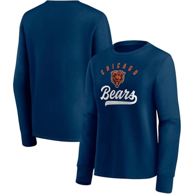 Fanatics Branded Navy Chicago Bears Ultimate Style Pullover Sweatshirt