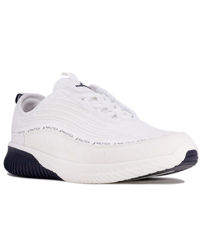 Nautica Men's Sevier Athletic Sneakers Men's Shoes In White