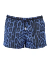 Roberto Cavalli Beachwear Swim Shorts In Blue