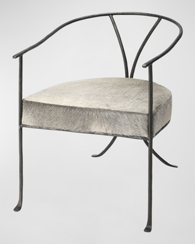 Jamie Young Kai Chair In Gray