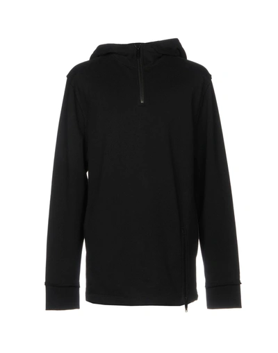 Public School Hooded Sweatshirt In Black