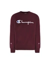 Champion Sweatshirts In Maroon