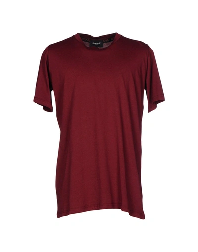 Numero 00 T-shirts In Maroon