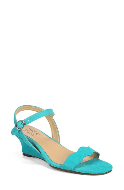 Ankle Strap Turquoise Wedge Shoes Wedge Sandals Turquoise